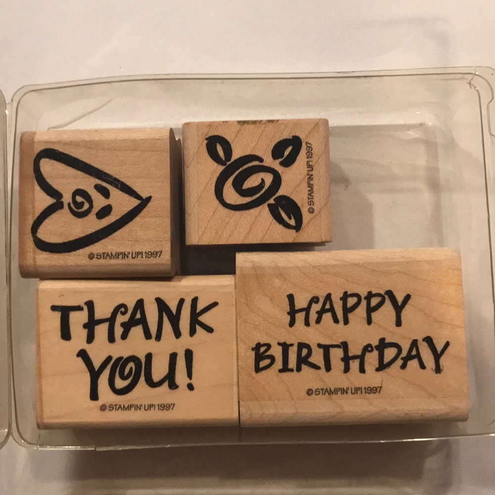 Stampin Up stamp set 1997